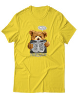 T-Shirt Αντρικό - You See Me Through - Color Thumbnail Χρυσό Κίτρινο