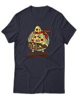 T-Shirt Αντρικό - You Wanna Pizza Me - Color Thumbnail Σκούρο Μπλε