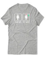 T-Shirt Αντρικό - Your Wife My Wife - Color Thumbnail Γκρι Μελανζέ