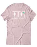 T-Shirt Αντρικό - Your Wife My Wife - Color Thumbnail Απαλό Ροζ