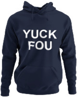 Φούτερ με κουκούλα - Yuck You - Color Thumbnail Navy Blue