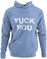 Φούτερ με κουκούλα - Yuck You - Color Thumbnail Blue Carolina