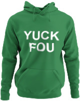 Φούτερ με κουκούλα - Yuck You - Color Thumbnail Kelly Green