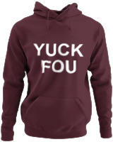 Φούτερ με κουκούλα - Yuck You - Color Thumbnail Marron
