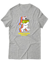 T-Shirt Αντρικό - Zero Funk Given - Color Thumbnail Γκρι Μελανζέ