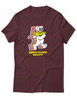 T-Shirt Αντρικό - Zero Funk Given - Color Thumbnail Μπορντό