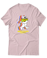 T-Shirt Αντρικό - Zero Funk Given - Color Thumbnail Απαλό Ροζ