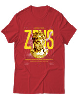T-Shirt Αντρικό - Zeus Power - Color Thumbnail Κόκκινο