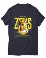 T-Shirt Αντρικό - Zeus Power - Color Thumbnail Σκούρο Μπλε