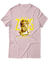 T-Shirt Αντρικό - Zeus Power - Color Thumbnail Απαλό Ροζ