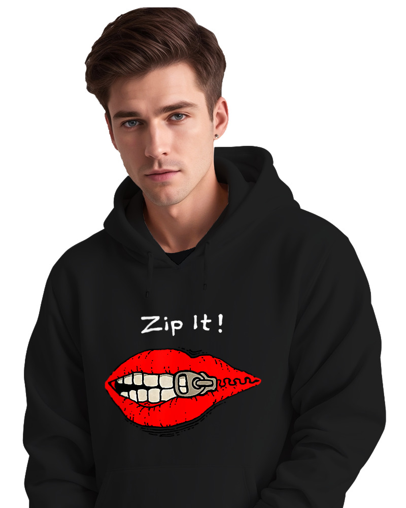 Φούτερ με κουκούλα - Zip It - Image 2
