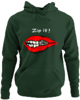 Φούτερ με κουκούλα - Zip It - Color Thumbnail Κυπαρισσί