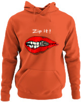 Φούτερ με κουκούλα - Zip It - Color Thumbnail Orange