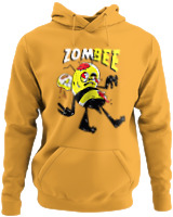 Φούτερ με κουκούλα - Zombee - Color Thumbnail Κίτρινο Χρυσό