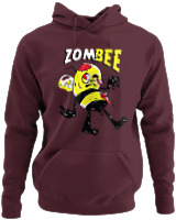 Φούτερ με κουκούλα - Zombee - Color Thumbnail Marron