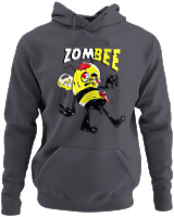 Φούτερ με κουκούλα - Zombee - Color Thumbnail Ανθρακί