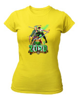 T-Shirt Στενή Γραμμή Γυναικείο - Zoro Evolution - Color Thumbnail Κίτρινο