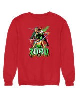 Φούτερ χωρίς κουκούλα Γυναικείο - Zoro Evolution - Color Thumbnail Κόκκινο