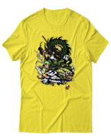T-Shirt Αντρικό - Zoro Wano - Color Thumbnail Κίτρινο