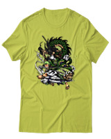T-Shirt Αντρικό - Zoro Wano - Color Thumbnail Λαχανί