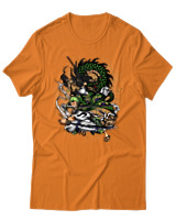 T-Shirt Αντρικό - Zoro Wano - Color Thumbnail Πορτοκαλί