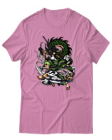 T-Shirt Αντρικό - Zoro Wano - Color Thumbnail Ροζ
